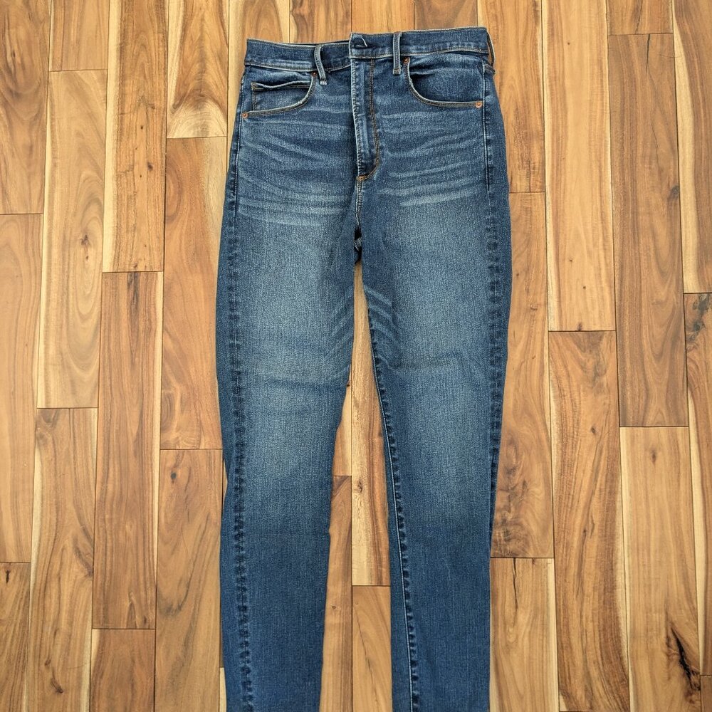 A&F ultra high rise skinny jeans